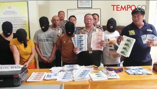 Pembuat dan Pengedar Uang Palsu Rp 1 Miliar Dibekuk Polisi