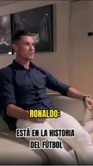 Cristiano Ronaldo ELOGIÓ a Messi