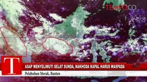 Asap Menyelimuti Selat Sunda, Nakhoda Kapal Harus Waspada