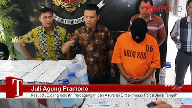 Digrebek Polisi, Pemalsu Air Zamzam Akui Untung Puluhan Juta