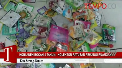 Hobi Aneh Bocah 4 Tahun: Kolektor Ratusan Pewangi Ruangan