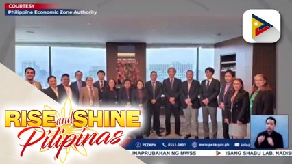 Download Video: Mga kinatawan ng PEZA, nasa Japan para sa isang event na layong makahikayat ng investors para sa Pilipinas