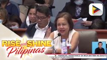 Sen. Cynthia Villar at Sen. Tulfo, nagtalo sa pagsalang ng D.A. sa budget deliberation matapos maungkat ang usapin ng farmland