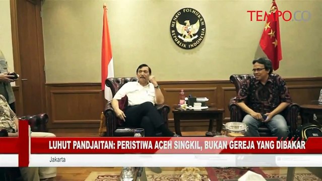 Peristiwa Aceh Singkil, Bukan Gereja yang Dibakar