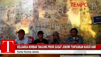 Keluarga Korban Tanjung Priok Gugat Jokowi Tuntaskan Kasus HAM