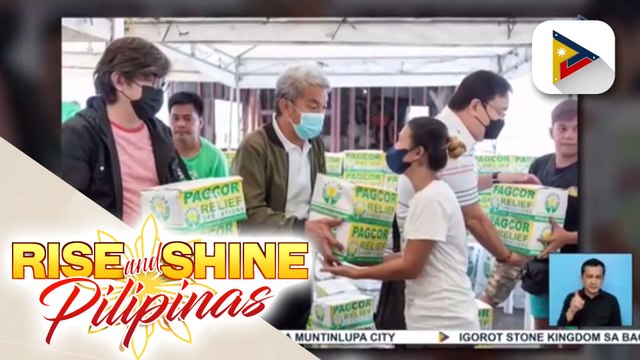 GOVERNMENT AT WORK | PAGCOR, namahagi ng ayuda sa mga biktima ng sunog sa Navotas