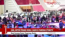 Uni, Motor Perang Dunia I Hadir di Pameran Otomotif