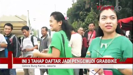 Ini 3 Tahap Daftar Jadi Pengemudi GrabBike