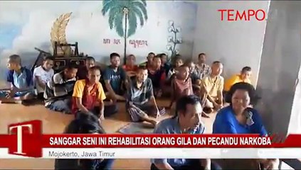 Sanggar Seni Ini Rehabilitasi Orang Gila dan Pecandu Narkoba