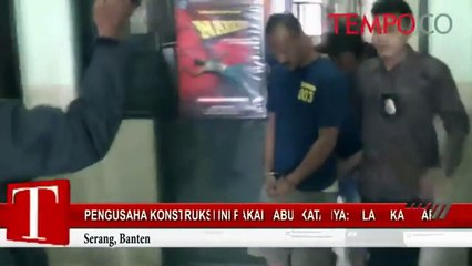 Pengusaha Konstruksi Ini Pakai Sabu, Katanya: Hilangkan Capek