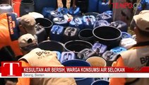 Kesulitan Air Bersih, Warga Konsumsi Air Selokan