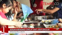 Serunya Menghias Cokelat Saat Libur Sekolah