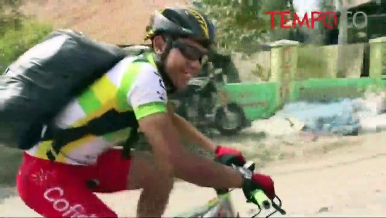 Mudik Unik, Berhari-hari Pria Ini Mengayuh Sepeda Menuju Klaten