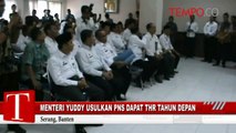 Menteri Yuddy Usulkan PNS Dapat THR Tahun Depan