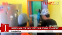 Gerebek Sabu, Dor! Dapat Video Syuur, Pemakai Kelonjotan