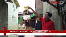 Aksi Pencurian di Malam Natal Terekam CCTV