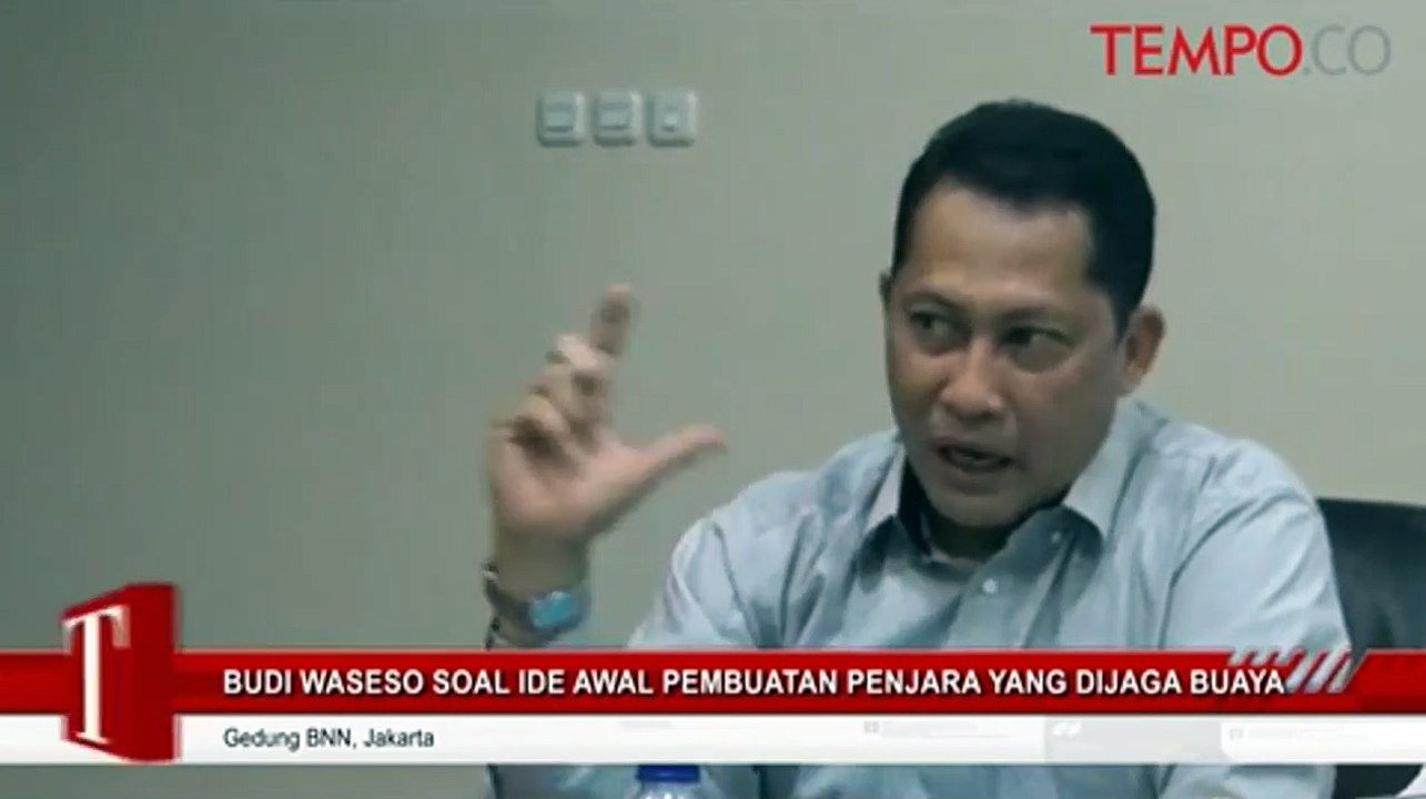 Budi Waseso soal Ide Awal Pembuatan Penjara yang Dijaga Buaya