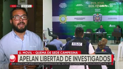 Apelan a la liberación de los 10 liberados por el incendio en la sede de campesinos