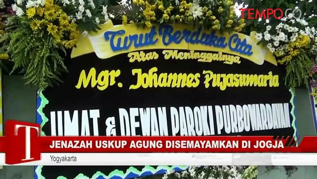 Jenazah Uskup Agung Disemayamkan di Jogja