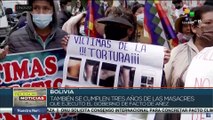 Bolivia: Víctimas de las masacres tras el Golpe de Estado perpetrado por Jeanine Añez exigen justicia