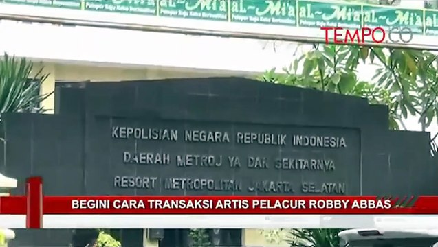 Begini Cara Transaksi Artis Pelacur Robby Abbas