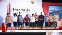 40 Bank Umum Raih Penghargaan Banking Award Tempo 2015