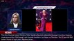 Christina Aguilera puts on quite a busty display in purple gown at the Latin Grammy Awards in  - 1br