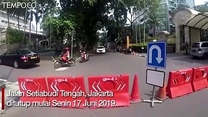 Jalan Setiabudi Tengah Ditutup, Ini Pengalihan Lalu Lintasnya