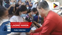 Mga pamilyang nasunugan sa Las Piñas, hinatiran ng tulong ng tanggapan ni Sen. Go at DSWD