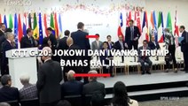 KTT G-20: Jokowi dan Ivanka Trump Bahas Hal Ini