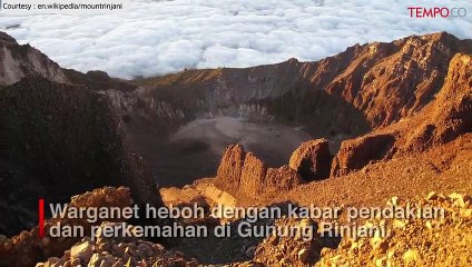 Pendakian Gunung Rinjani Pisahkan Pria dan Wanita, Hoax atau Fakta?
