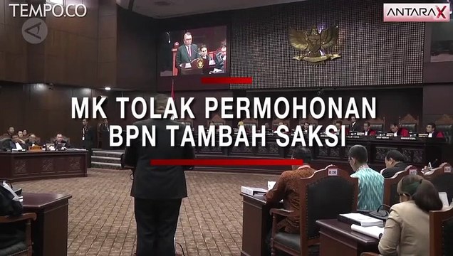 Alasan MK Tolak Permohonan Kubu Prabowo Tambah Saksi