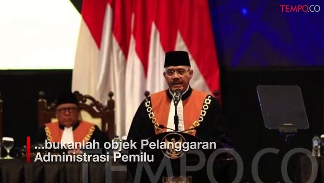 Alasan Mahkamah Agung Tolak Gugatan BPN Prabowo