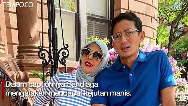 Ulang Tahun Ke 50, Sandiaga Uno Dapat Kejutan Manis