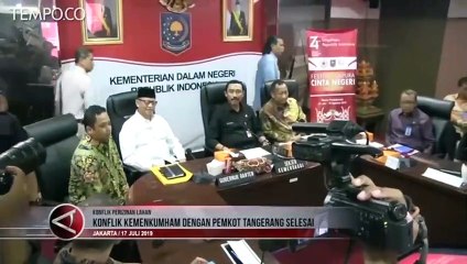 Konflik Kemenkumham dan Pemkot Tangerang Soal Lahan