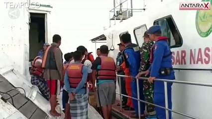 Kapal Bermuatan Karet Tenggelam di Perairan Kotim