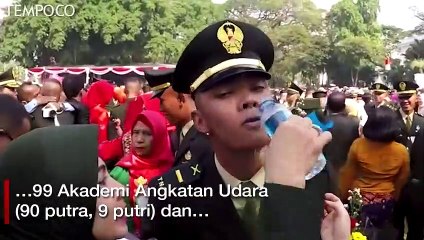 Hari Ini, 781 Perwira TNI-Polri Dilantik Presiden Jokowi Dodo