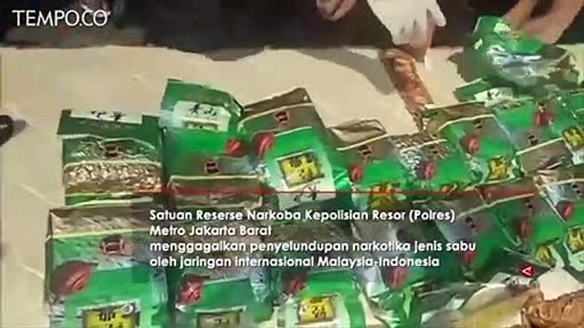Polisi Gagalkan Penyelundupan 30 Kg Sabu Antar Negara