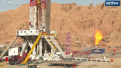 Di Kedalaman 8 Ribu Meter, Cina Buktikan Menemukan Minyak Cair