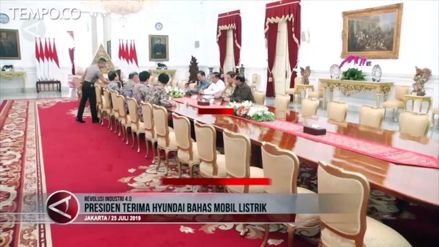 Hyundai Temui Jokowi Bahas Investasi dan Mobil Listrik