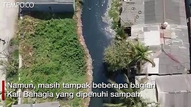 Video Drone: Begini Kondisi Kali Bahagia Usai Dibersihkan Warga