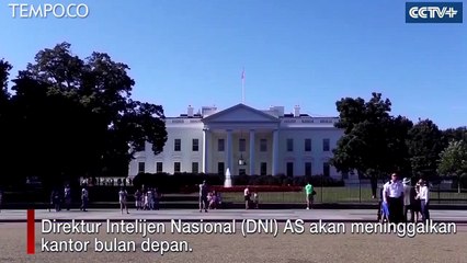 Kerap Tak Sejalan dengan Trump, Direktur Intelijen AS Mundur