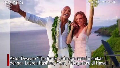 Fakta-Fakta sebelum Dwayne Johnson Resmi Nikahi Lauren Hashian