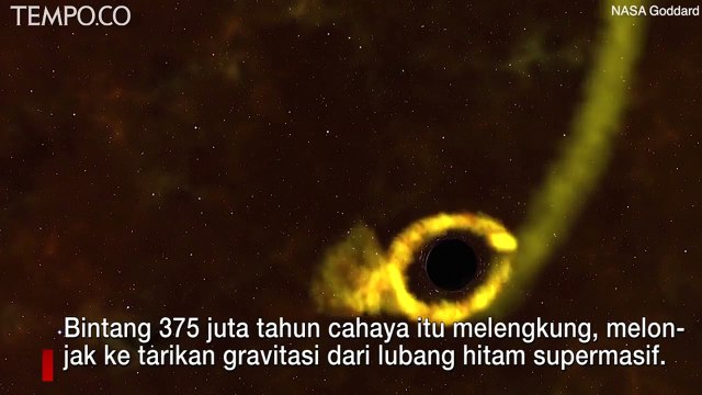 Saat Lubang Hitam Memorakporandakan dan Merobek Bintang
