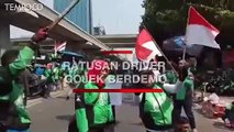 Merasa Terhina, Driver Gojek Demo di Kedubes Malaysia