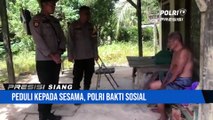 Polres Kotabaru Bakti Sosial Kepada Warga Jompo & Kurang Mampu Di Pedalaman Pulau Kalimantan