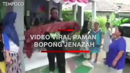 Video Viral Paman Bopong Jenazah, Ini Kata Wali Kota Tangerang