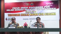 Tim Humas Polri Gelar Focus Grup Discussion Di Polres Bandar Lampung Dan Ponpes Mambaul Ulum