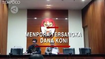 KPK Tetapkan Menpora Tersangka dalam Kasus Korupsi Dana KONI