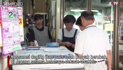 Merosot Minat Orang Jepang Konsumsi Daging Ikan Paus